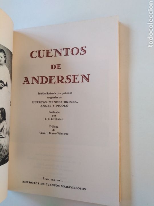 Libros de segunda mano: Cuentos de Andersen, pr&oacute;logo de Carmen Bravo-Villasante - Foto 2
