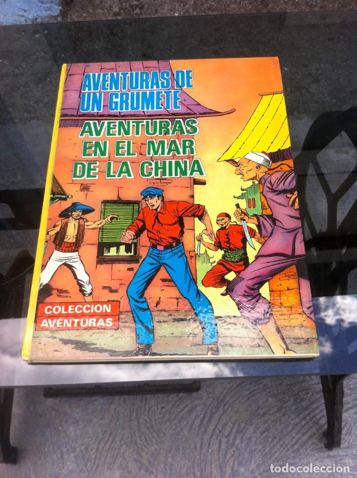Libri di seconda mano: AVENTURAS DE UN GRUMETE. AVENTURAS EN EL MAR DE LA CHINA. PRODUCCIONES EDITORIALES 1973. TAPA DURA
