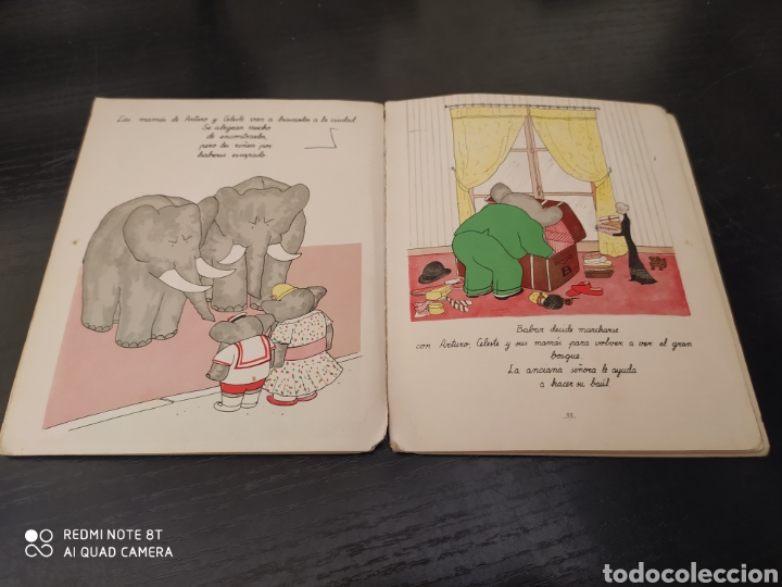 Libros de segunda mano: Historia de Babar el elefantito. Jean de Brunhoff - Foto 5
