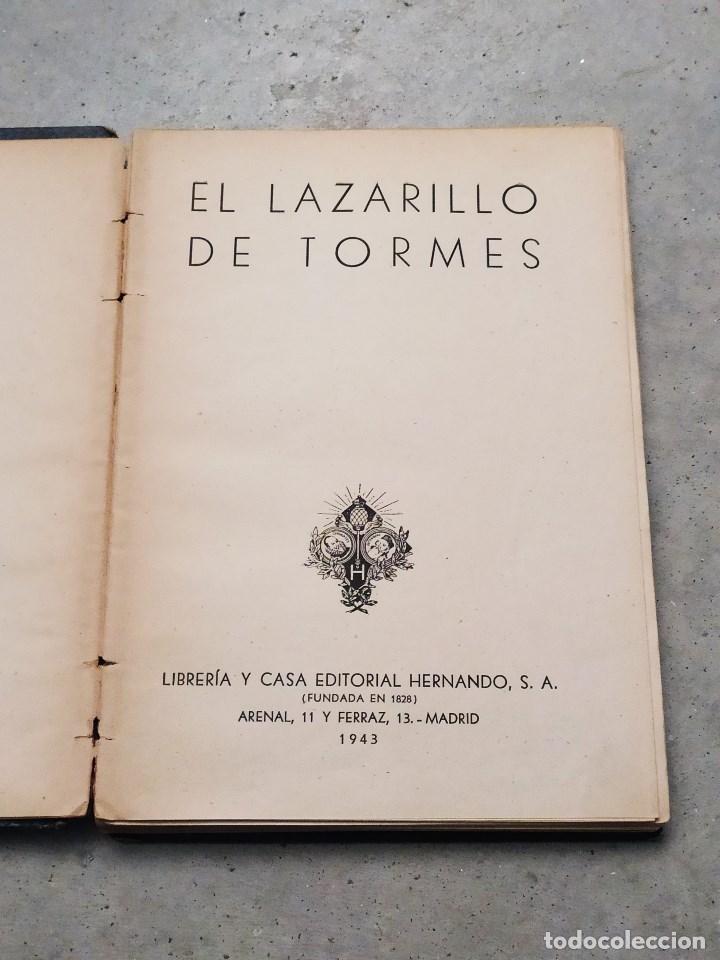 Libros de segunda mano: EL LAZARILLO DE TORMES - ED. HERNANDO 1943 - Foto 4