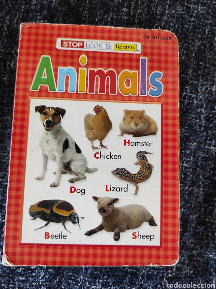 Libros de segunda mano: ANIMALS - STOP LOOK & LEARN - CUENTO NI&Ntilde;OS EN INGLES - Foto 1