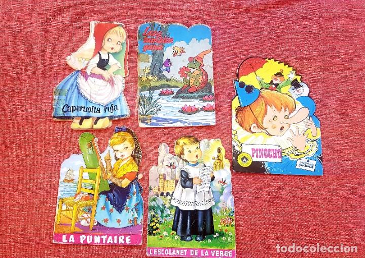 Libros de segunda mano: Lote de 5 cuentos troquelados de los 80