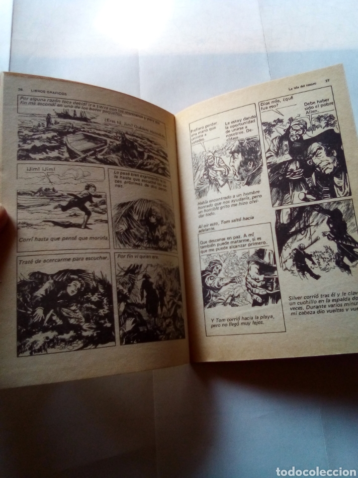 Libros de segunda mano: La isla del tesoro libros gr&aacute;ficos 1982 - Foto 4