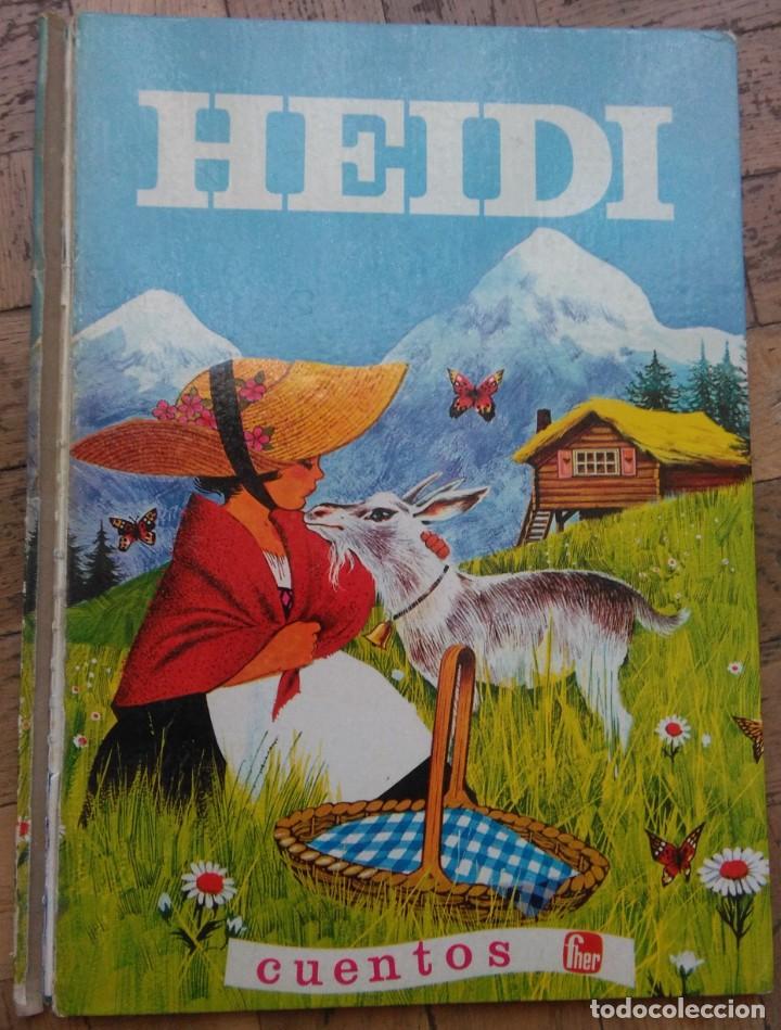 Libros de segunda mano: Cuento infantil de Heidi del a&ntilde;o 1968