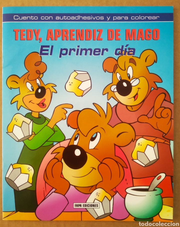 Libri di seconda mano: Tedy, Aprendiz de Mago: El Primer D&iacute;a (Fapa, 2004). Por Palma y Kako. Sin usar.