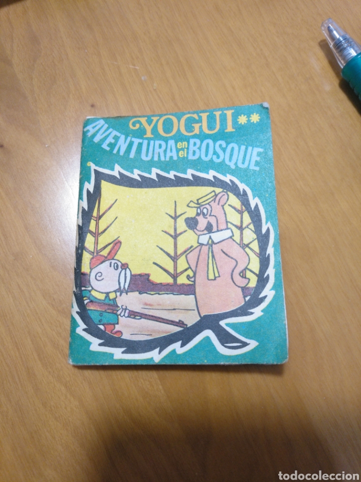 Libros de segunda mano: Mini cuento del oso yogui 1971. Hanna Barbera.Obsequio de chocolates La Cibeles
