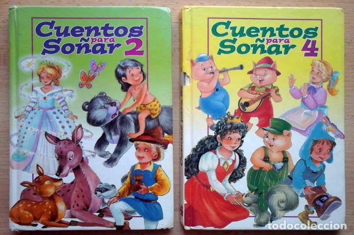 Libros de segunda mano: Cuentos para so&ntilde;ar 2 y 4 - Ediciones Salda&ntilde;a. - Foto 1