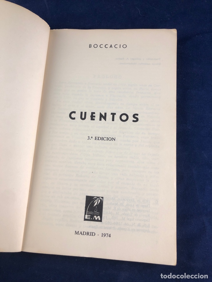 Libros de segunda mano: Cuentos de Boccacio - Foto 3