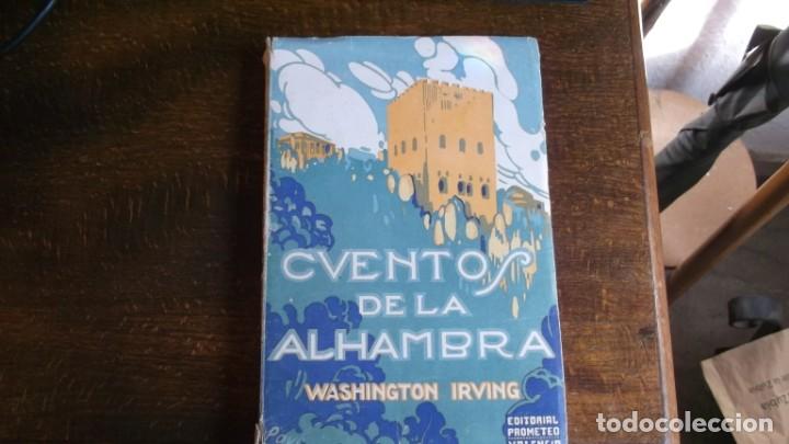 Libros de segunda mano: Cuentos de la Alhambra. edt Prometeo-Valencia - Foto 1