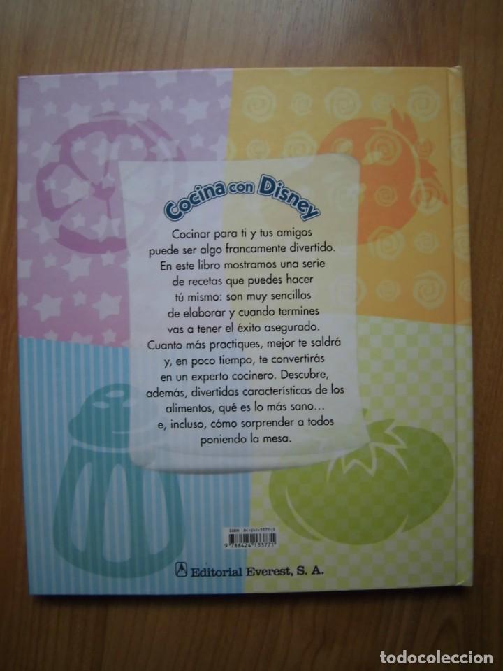 Libros de segunda mano: COCINA CON DISNEY EDITORIAL EVEREST S. A. - Foto 2