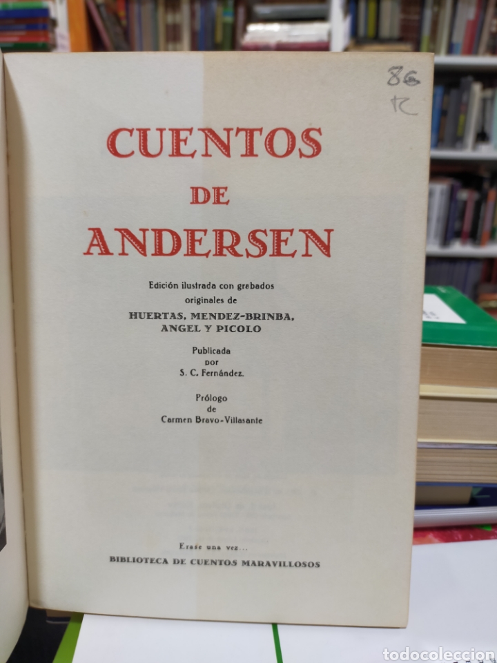 Libros de segunda mano: CUENTOS DE ANDERSEN - CON LIS GRABADOS ORIGINALES - Foto 4