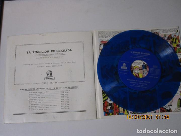 Libros de segunda mano: single vinilo disco cuento comic la rendicion de granada - Foto 3