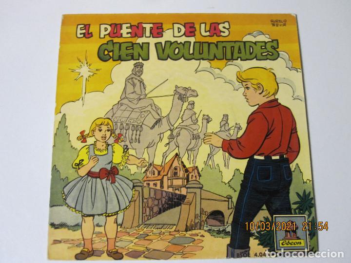 Libros de segunda mano: single vinilo disco cuento comic el puente de las cien voluntades - Foto 1