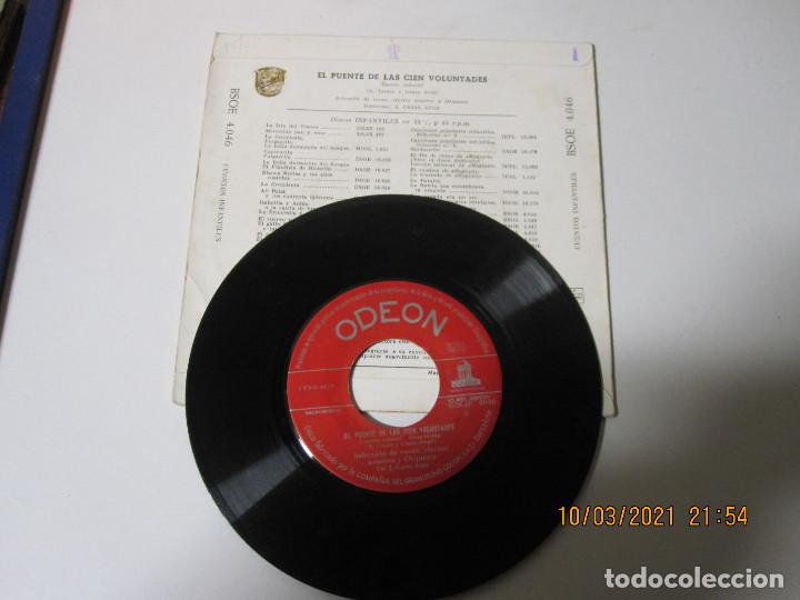 Libros de segunda mano: single vinilo disco cuento comic el puente de las cien voluntades - Foto 2