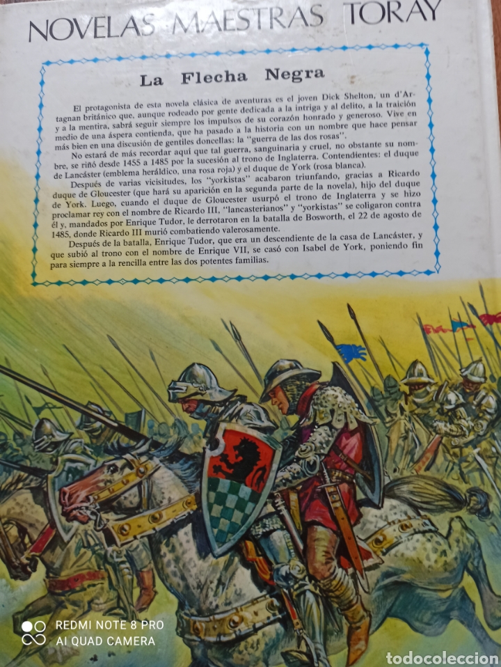 Libros de segunda mano: La flecha negra Robert L. Stevenson - Foto 3