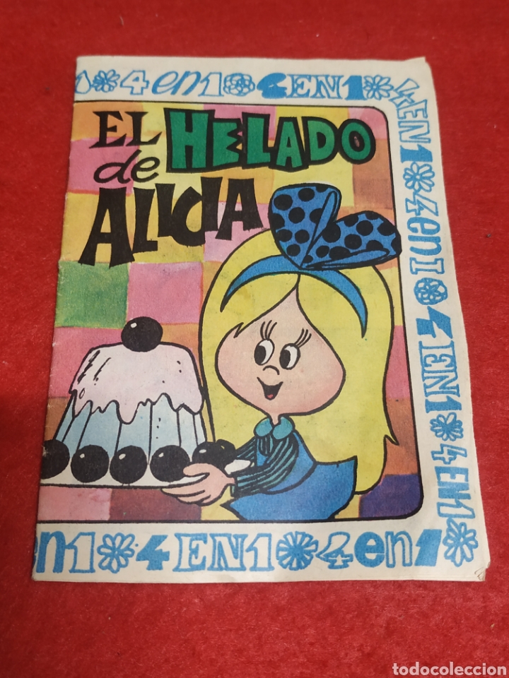 Libros de segunda mano: El helado de Alicia, cuadernillo infantil editorial 4 en 1