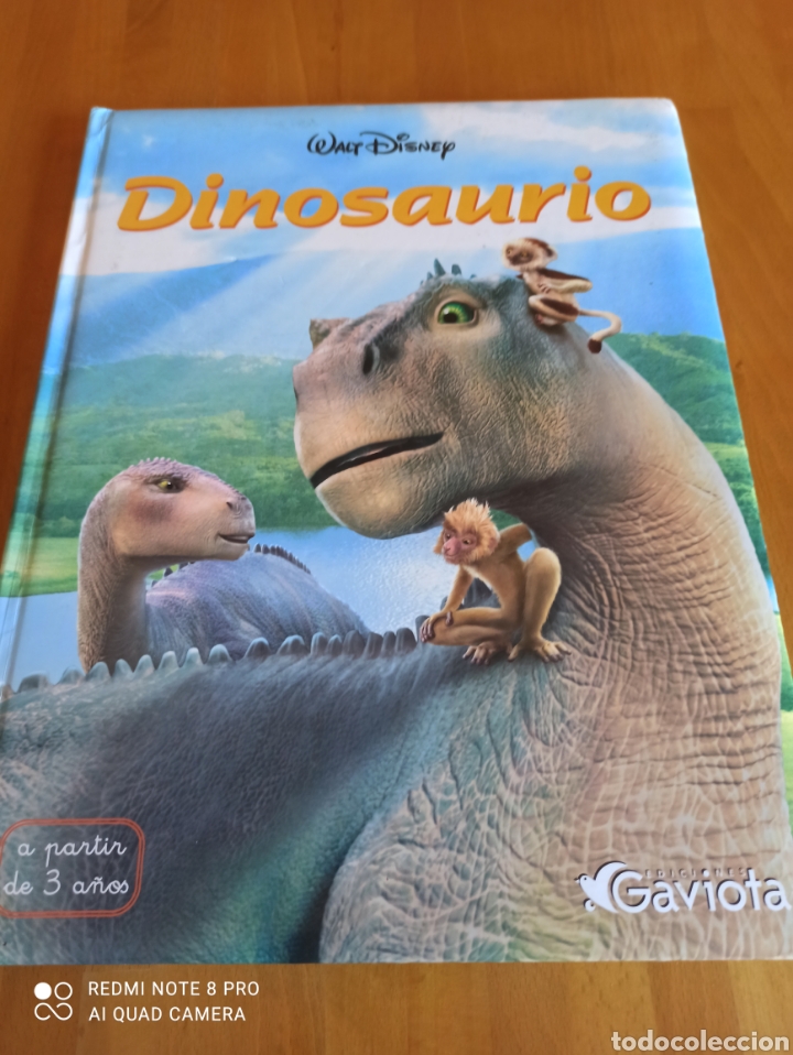 Libros de segunda mano: Dinosaurio. Acolchado. Walt Disney - Foto 1