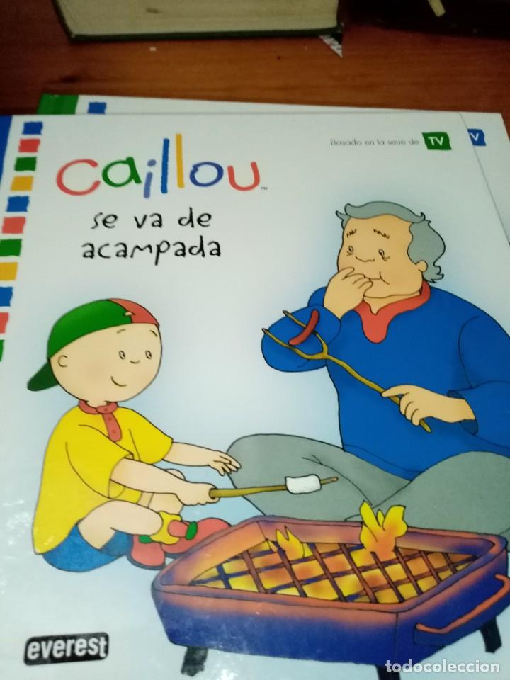 Libros de segunda mano: LOTE DE 9 LIBROS CAILLOU. EVEREST. EST3B4 - Foto 4