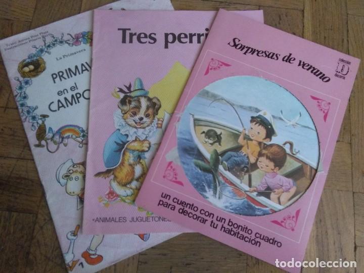 Libros de segunda mano: 3 Cuentos infantiles troquelados (a&ntilde;os 80)
