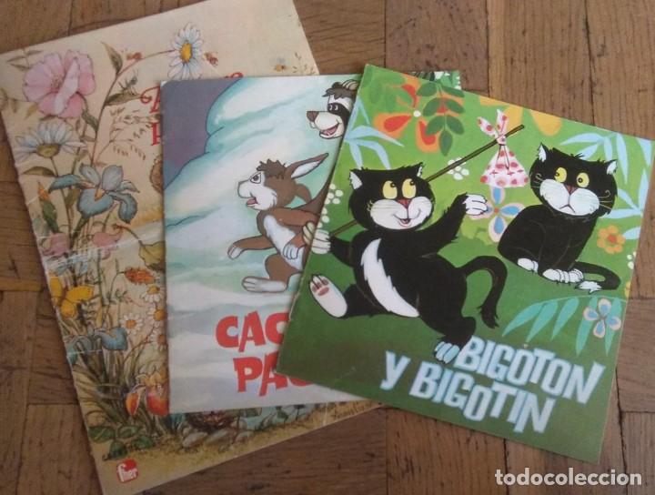 Libros de segunda mano: 3 Cuentos infantiles troquelados (a&ntilde;os 80)