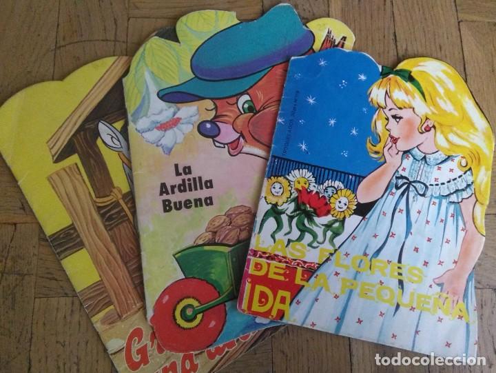 Libros de segunda mano: 3 Cuentos infantiles troquelados (a&ntilde;os 80)