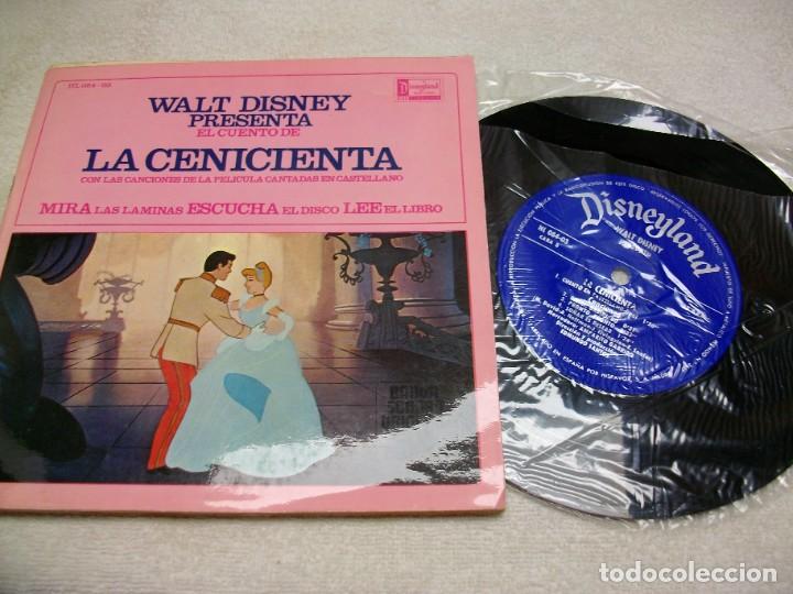 Libros de segunda mano: Walt Disney Presenta El Cuento De La Cenicienta LP 7&rdquo; - Foto 1