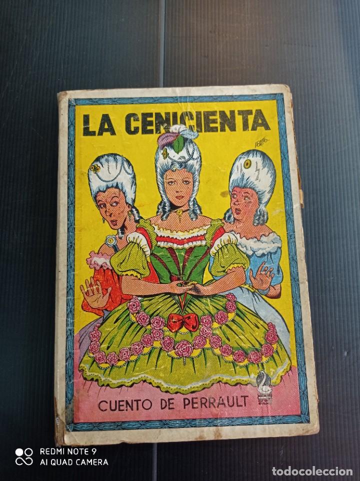Libros de segunda mano: Antiguo libro La Cenicienta , Cuento De Perrault - Foto 1