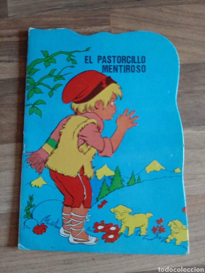Libros de segunda mano: Cuento troquelado El pastorcillo mentiroso - Foto 1