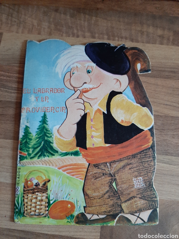 Libros de segunda mano: Cuento troquelado el labrador y la providencia - Foto 1