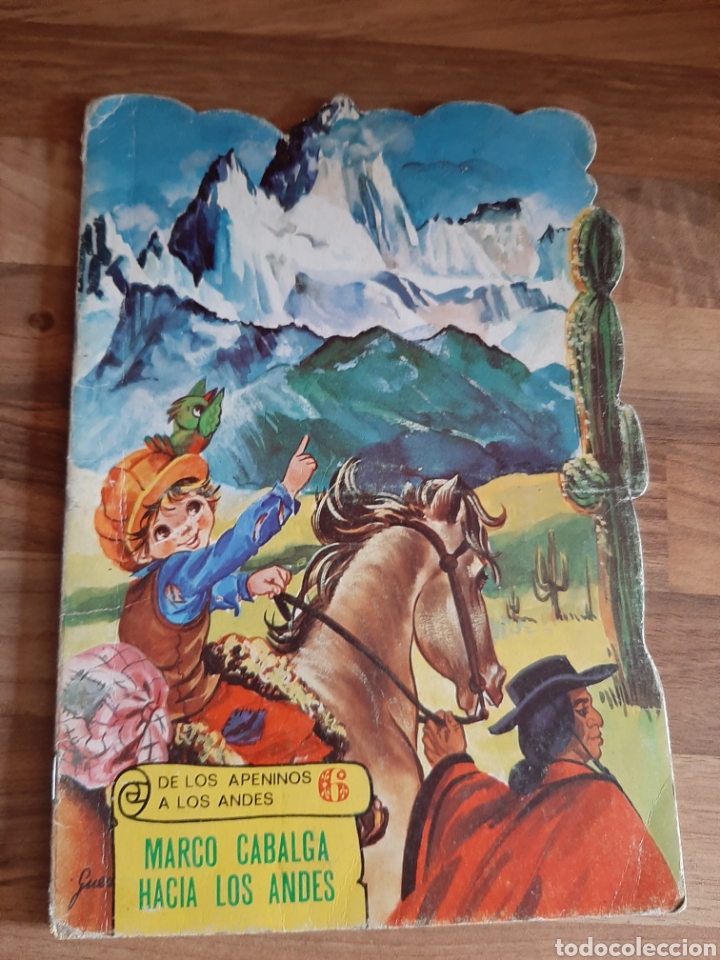 Libros de segunda mano: Cuento troquelado marco cabalga hacia los andes