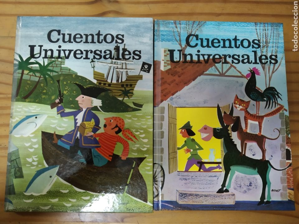 Libros de segunda mano: Lote 2 unid Cuentos Univerdales.Susaeta.1973.