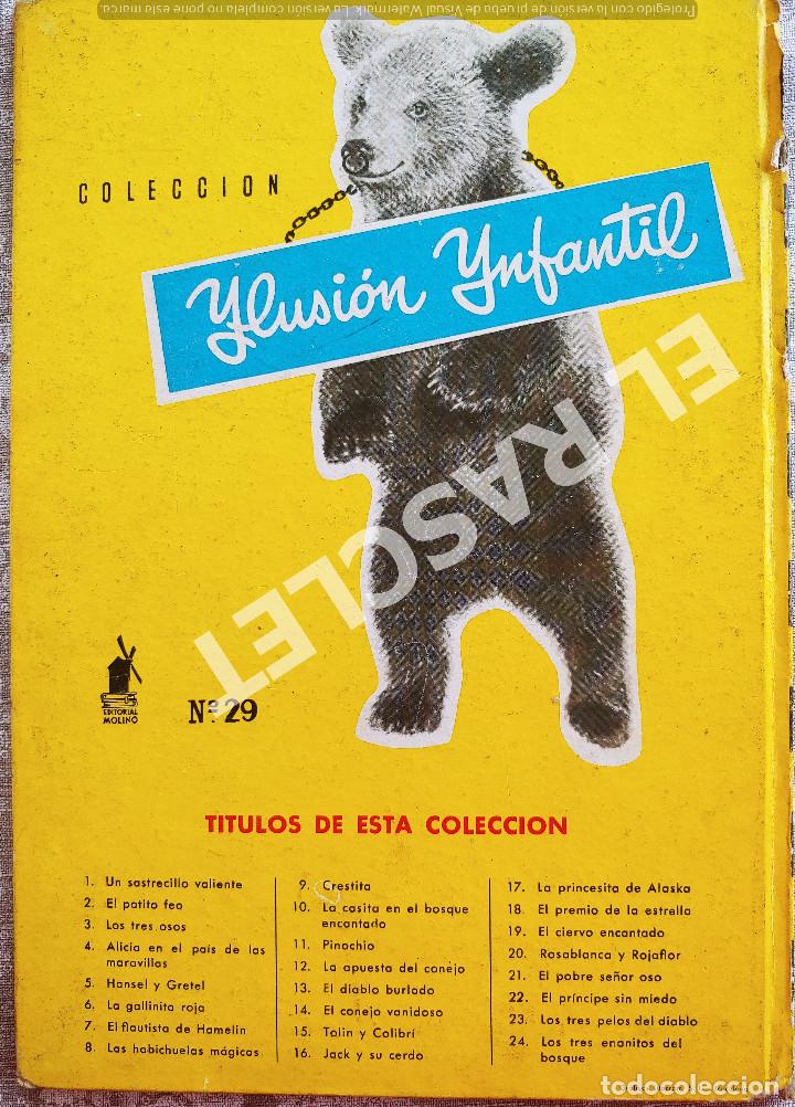 Libros de segunda mano: CUENTO INFANTIL - EL GATO CON BOTAS - EDITORIAL MOLINO - A&Ntilde;O 1962 - Foto 4