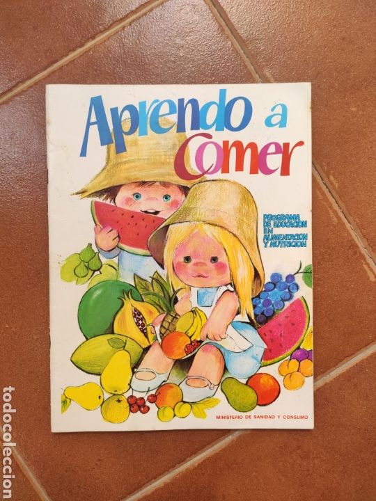 Libros de segunda mano: Aprendo a Comer. Cuentos para Colorear. 1981. ASM - Foto 1