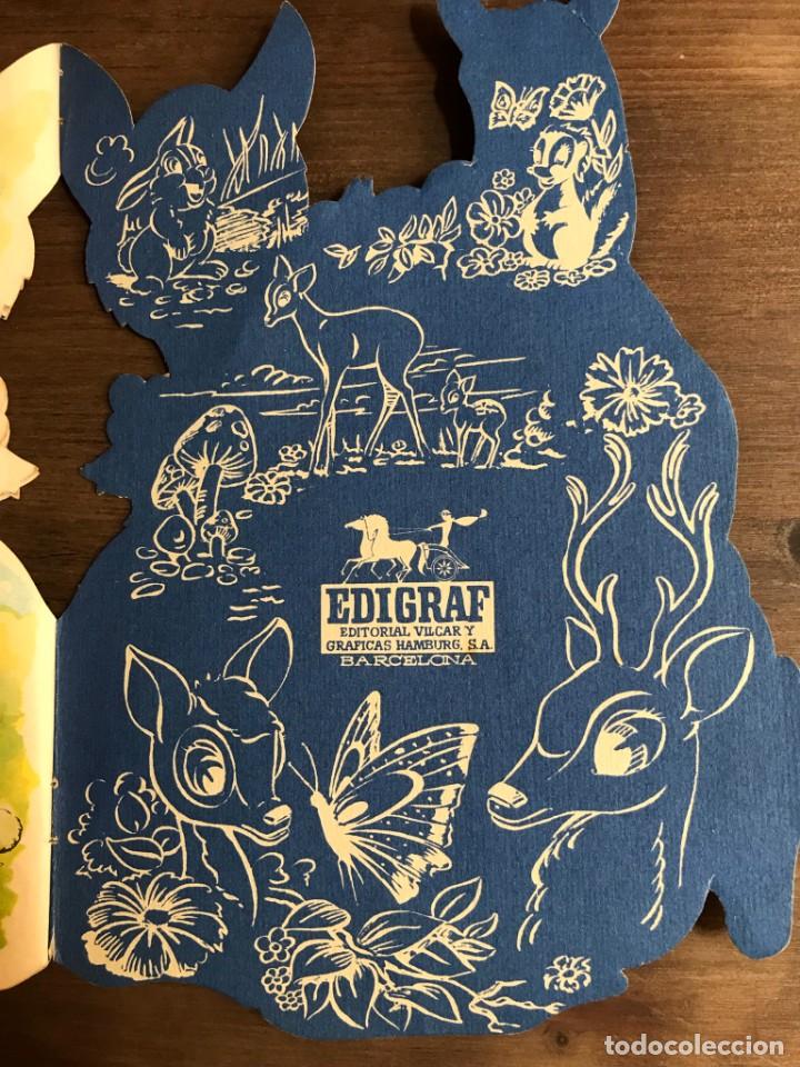 Libros de segunda mano: Cuento troquelado Bambi - con cornamenta - Foto 7