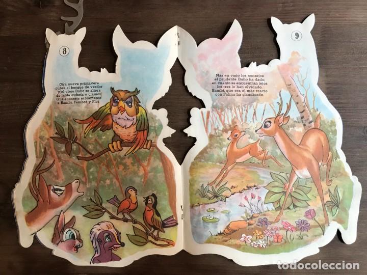 Libros de segunda mano: Cuento troquelado Bambi - con cornamenta - Foto 8