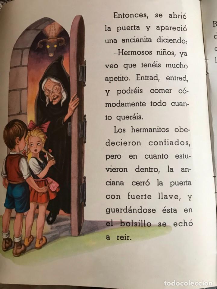 Libros de segunda mano: Cuento gran tama&ntilde;o La casita de chocolate - Foto 4