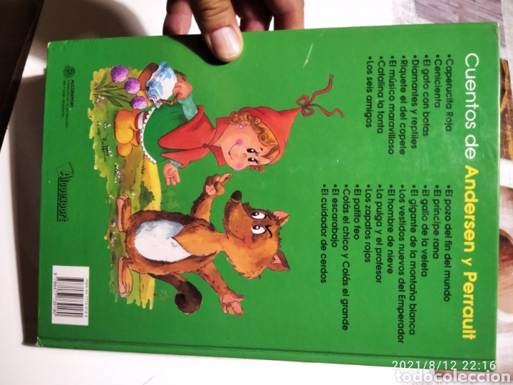 Libros de segunda mano: Libro Cuentos Para so&ntilde;ar, Andersen y Perrault - Foto 13