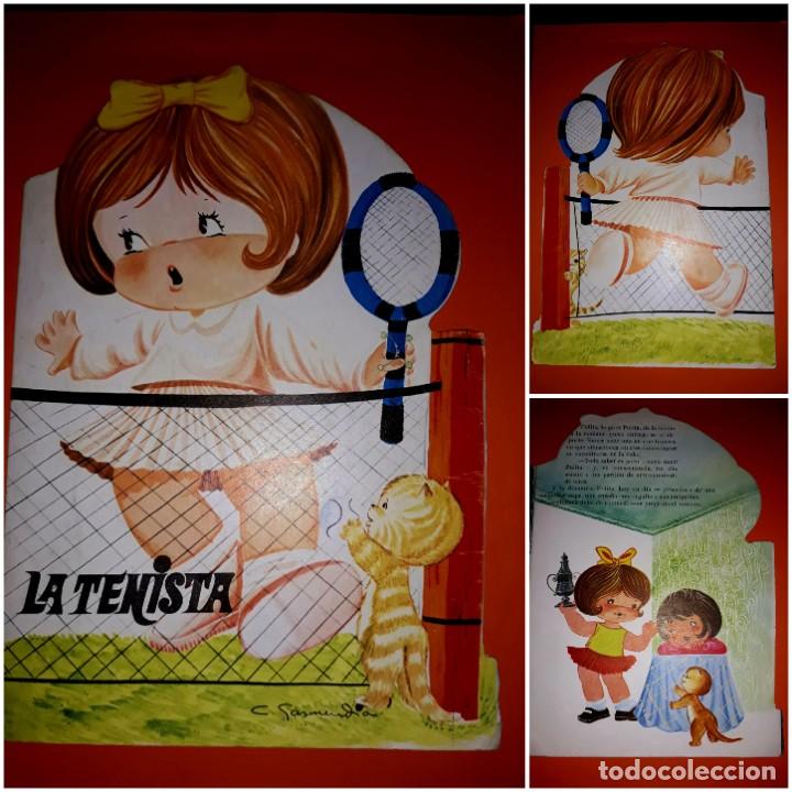 Libros de segunda mano: Cuento Troquelado La Tenista Editorial Colon 1969 - Foto 1