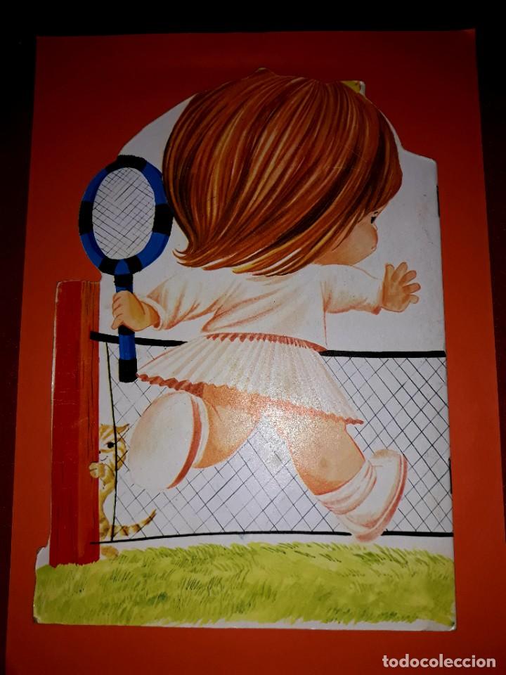 Libros de segunda mano: Cuento Troquelado La Tenista Editorial Colon 1969 - Foto 4