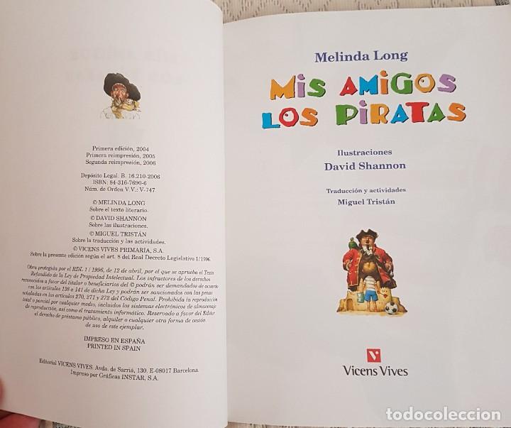 Libros de segunda mano: Mis amigos los piratas. Melinda Long - Foto 3