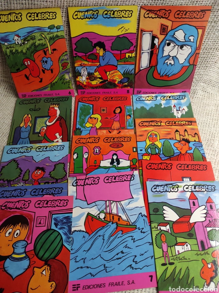 Libros de segunda mano: CUENTOS CELEBRES - LOTE DE 14 EJEMPLARES - Foto 1