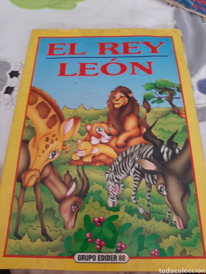 Libros de segunda mano: El rey le&oacute;n grupo eider 88 - Foto 1