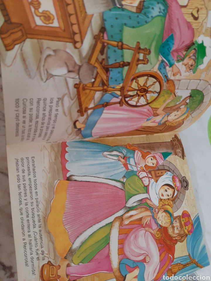 Libros de segunda mano: La bella durmiente libro puzzle La bella durmiente - Foto 2