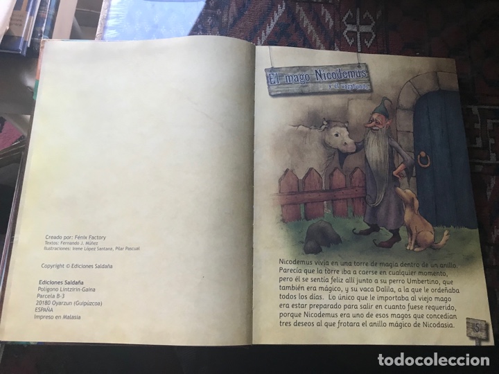 Libros de segunda mano: Historia de magos y brujas. Ediciones Salda&ntilde;a - Foto 4