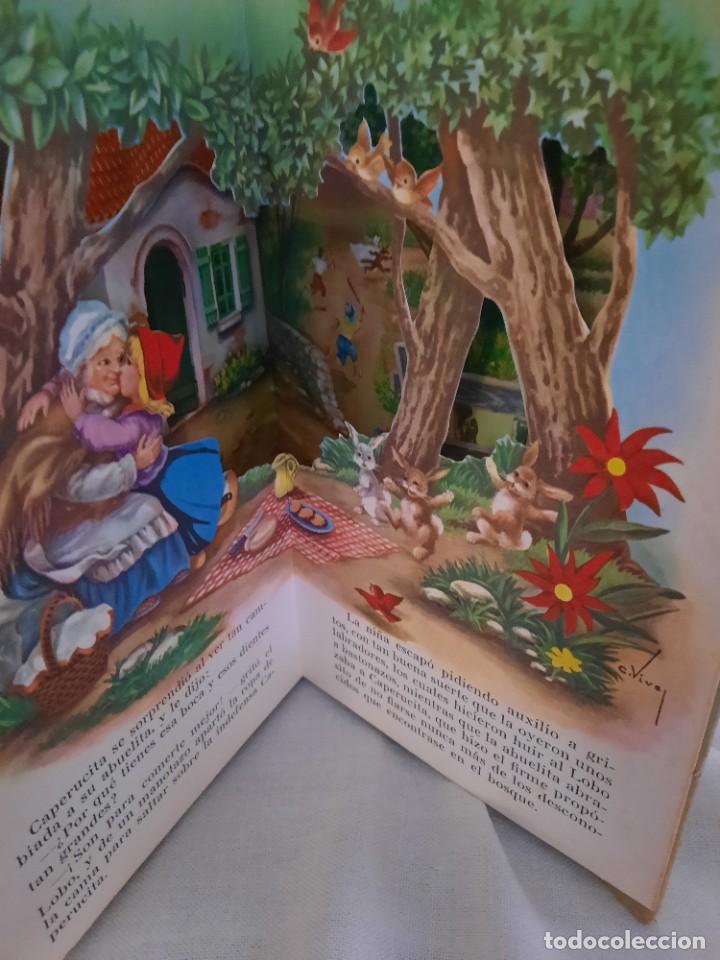 Libros de segunda mano: Antiguo cuento pop-up CAPERUCITA ROJA - Foto 5