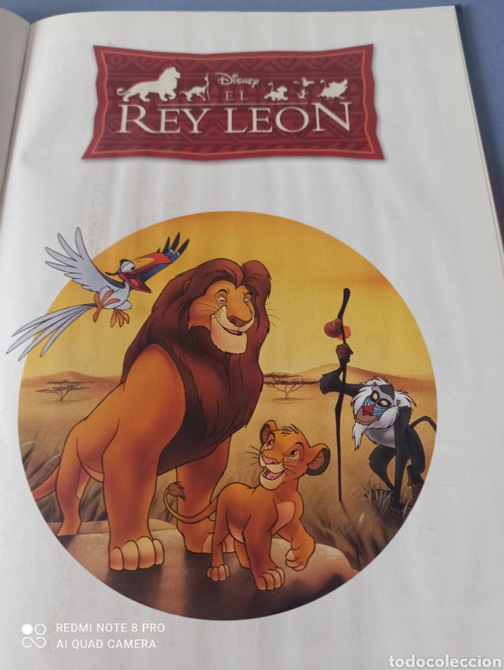 Libros de segunda mano: El rey Le&oacute;n. Disney - Foto 2