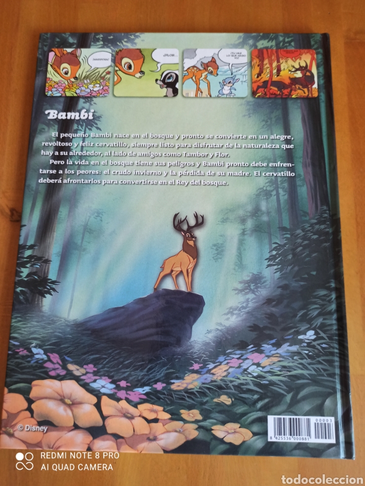 Libros de segunda mano: Bambi. Disney. Impecable - Foto 4