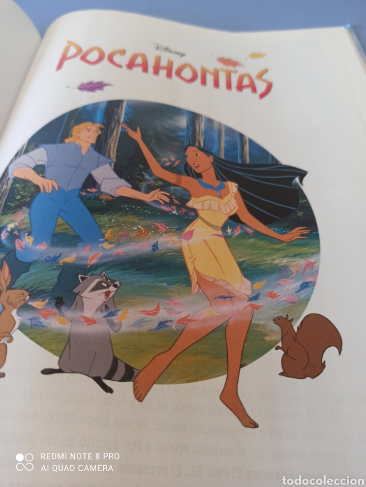 Libros de segunda mano: Pocahontas, Disney. Impecable - Foto 2