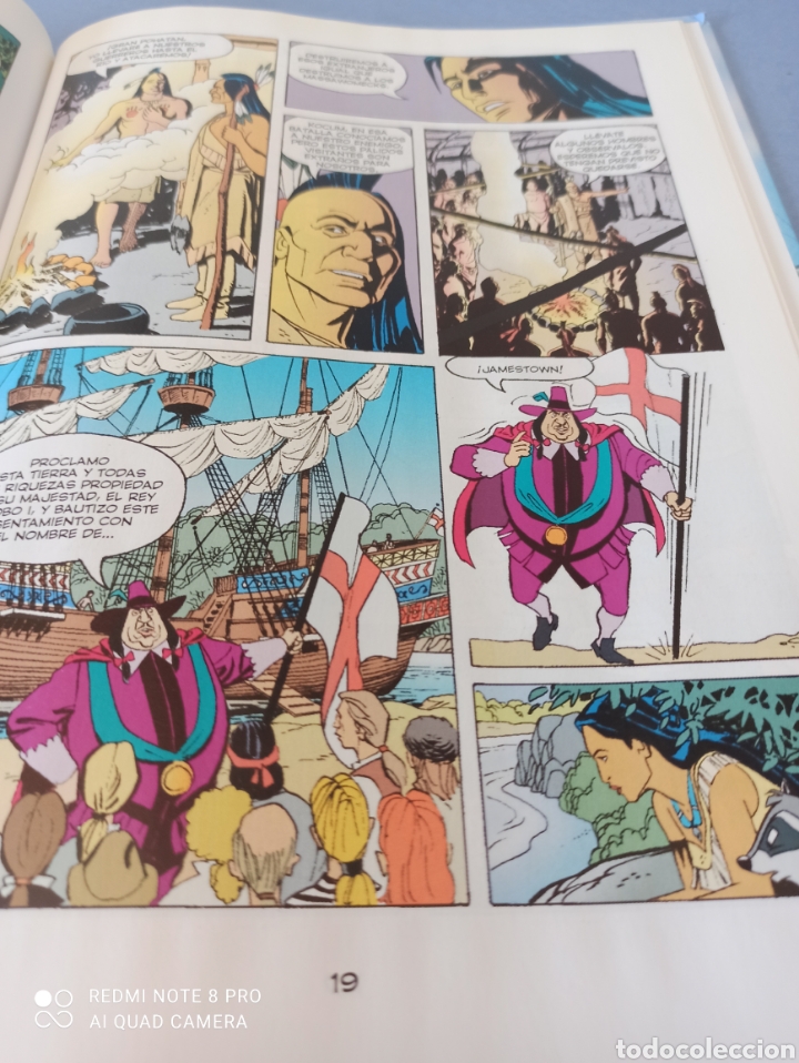 Libros de segunda mano: Pocahontas, Disney. Impecable - Foto 3