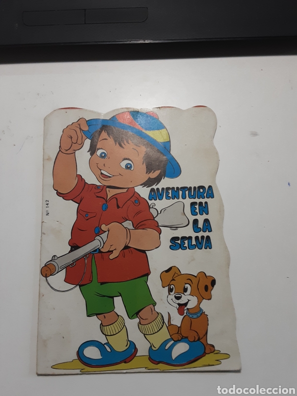 Libros de segunda mano: Cuento troquelado Aventura en la selva